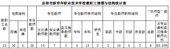岳阳市新青年职业技术学校,岳阳软件与信息服务,计算机应用招生